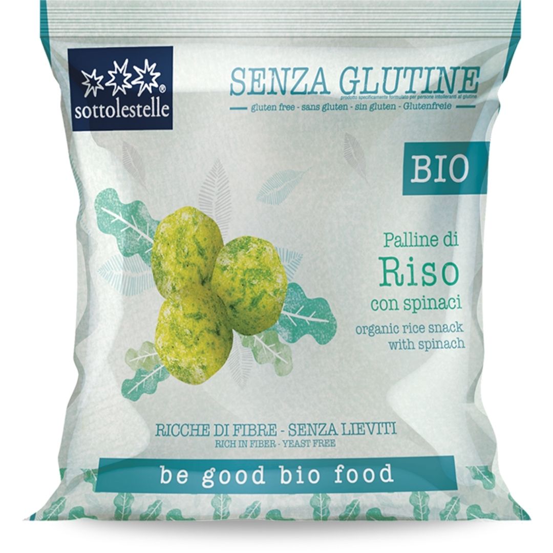 PALLINE DI RISO CON SPINACI SOTTOLESTELLE